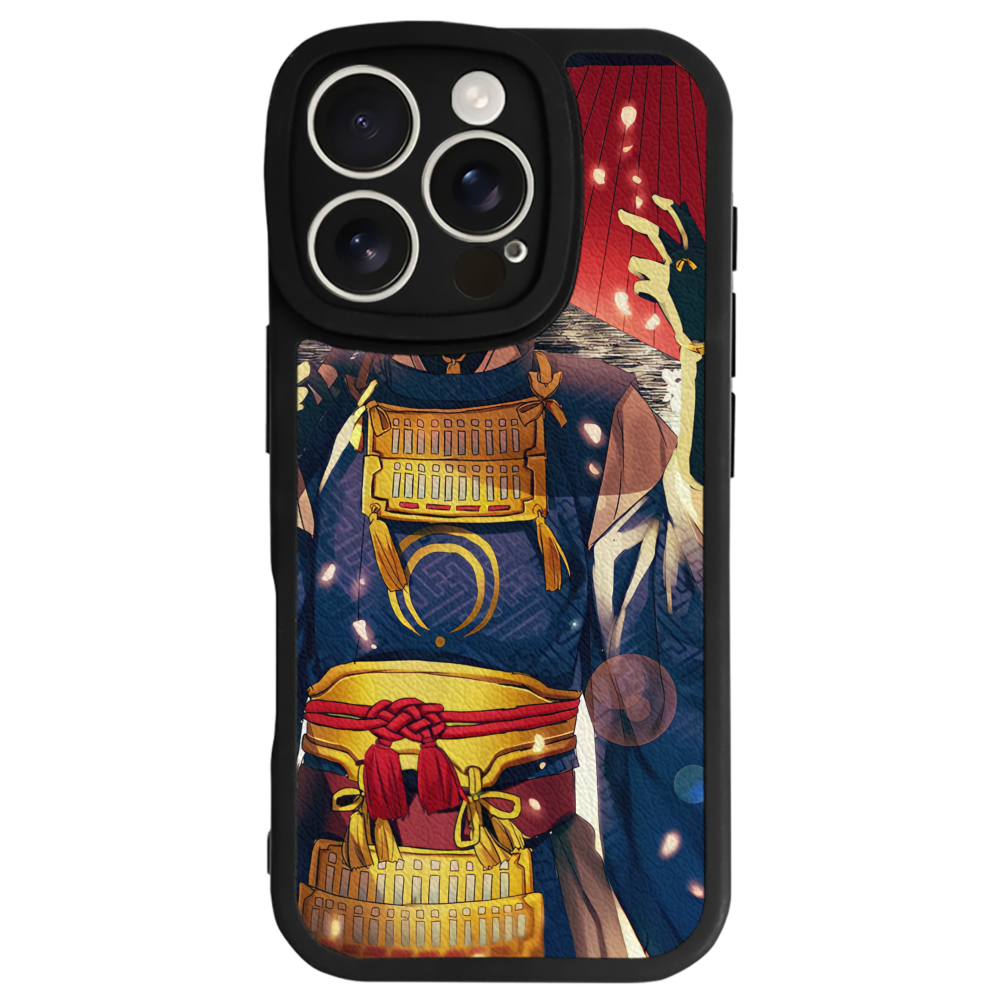 （画像用） 刀剣乱舞 Touken Ranbu 【iPhone 16シリーズ対応】シリコンスマホケース（レザー調） 材質：シリコン